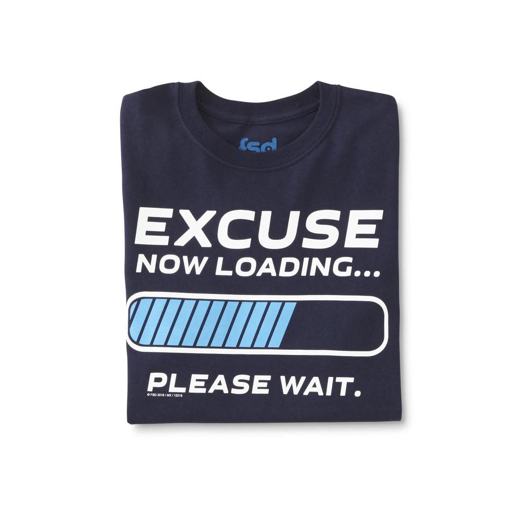 Screen Tee Market Brands Young Men's Graphic T-Shirt - Excuse Loading