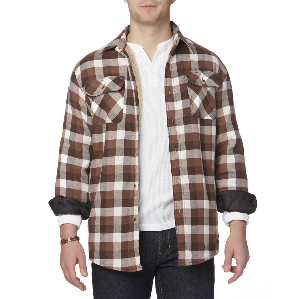 Wrangler Men's Shirt Jacket - Plaid