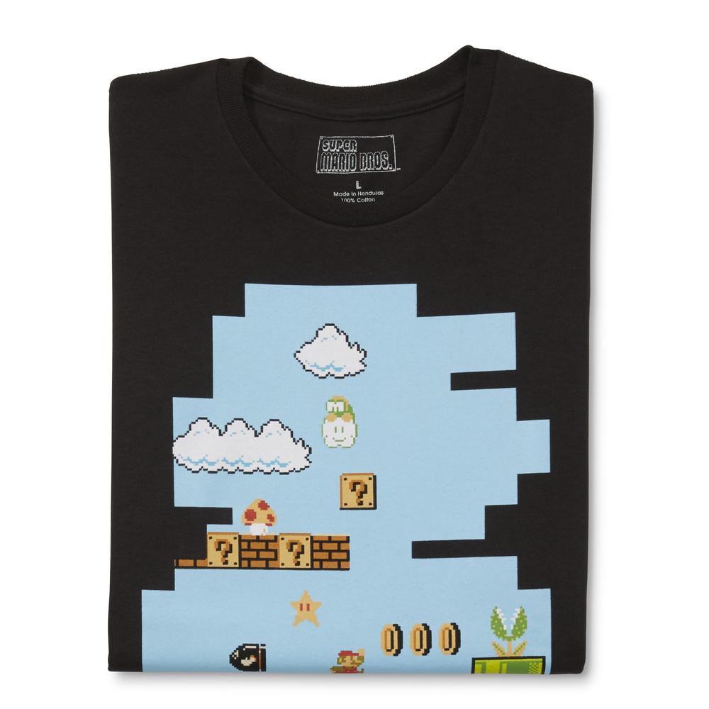 Nintendo Super Mario Bros. Young Men's Graphic T-Shirt - Screenshot