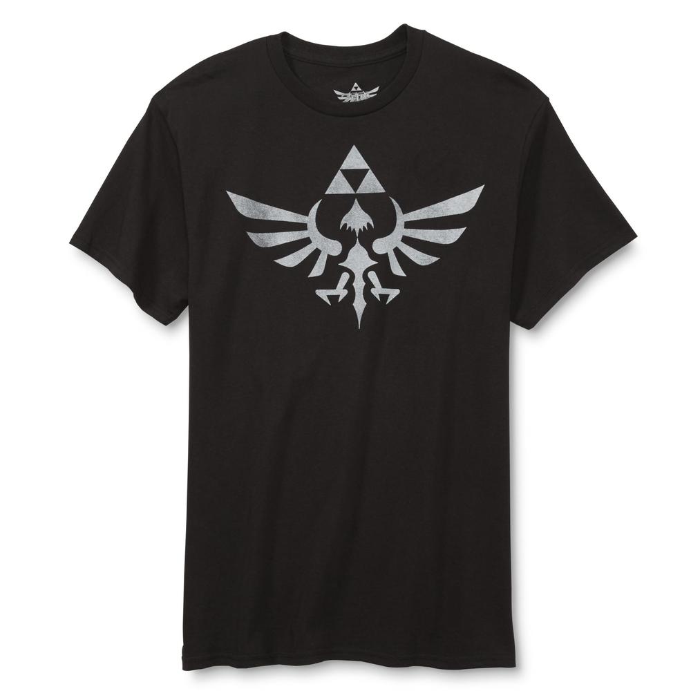 Nintendo The Legend Of Zelda Young Men's Graphic T-Shirt - Hylian Crest