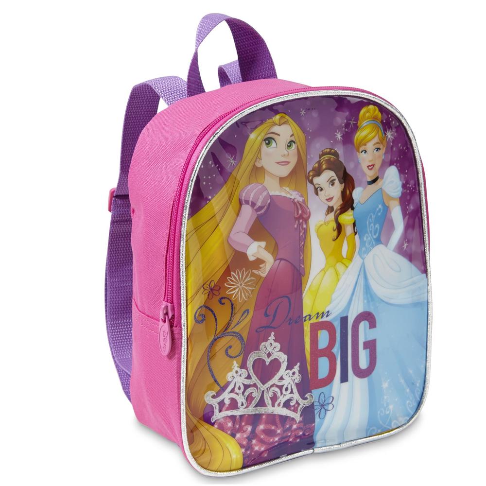 Disney Princess Toddler Girls' Backpack - Cinderella, Belle & Rapunzel