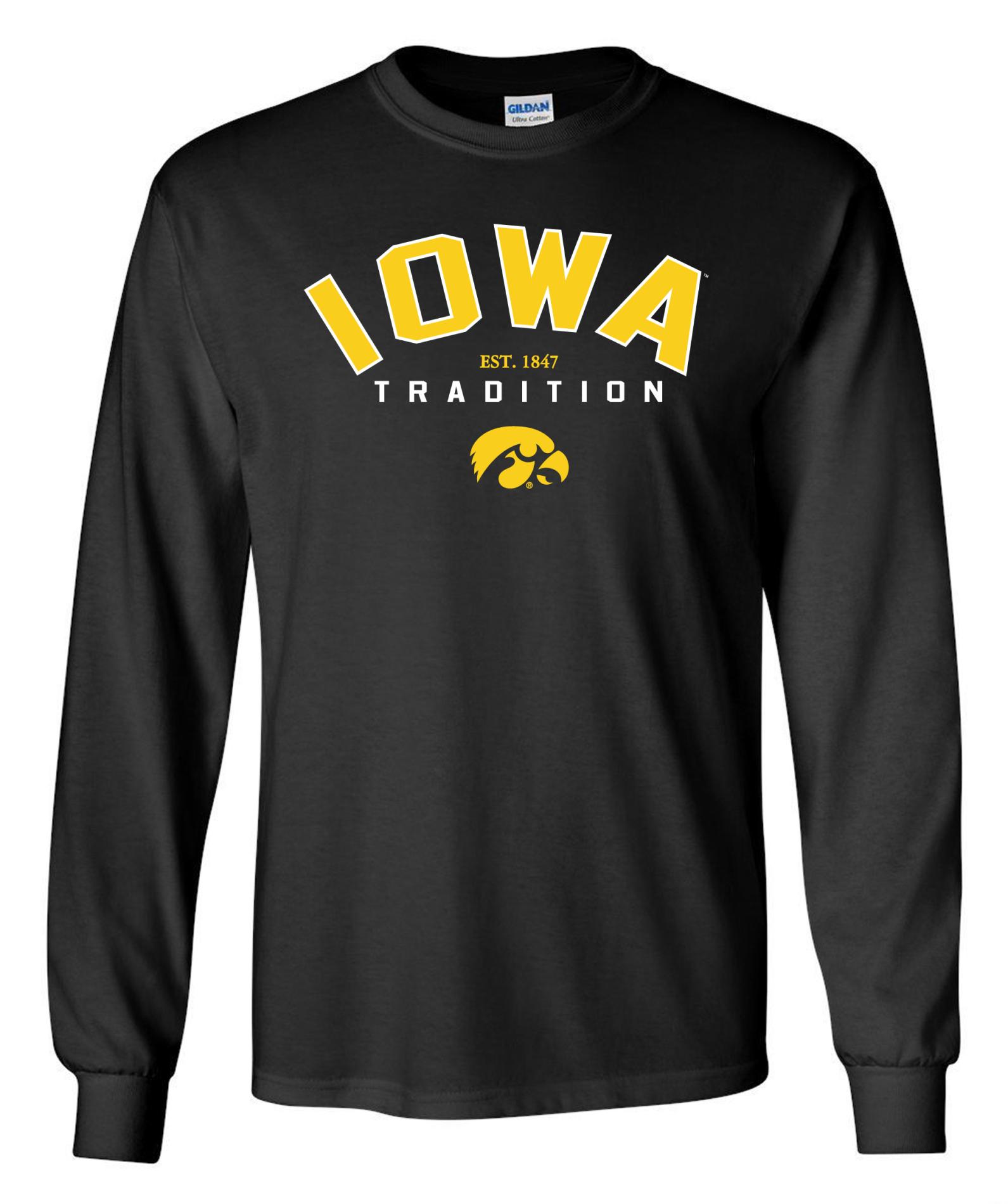 NCAA Men's Long-Sleeve Shirt - Iowa Hawkeyes