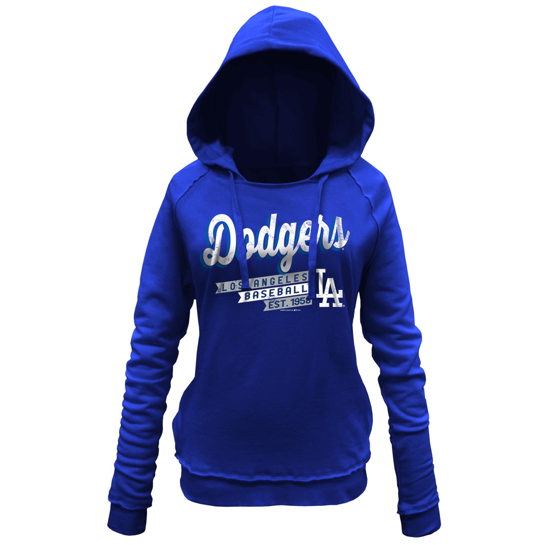 MLB Women's Graphic Hoodie - Los Angeles Dodgers