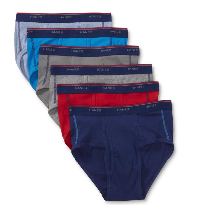 Hanes Men's 6Pack Tagless Briefs