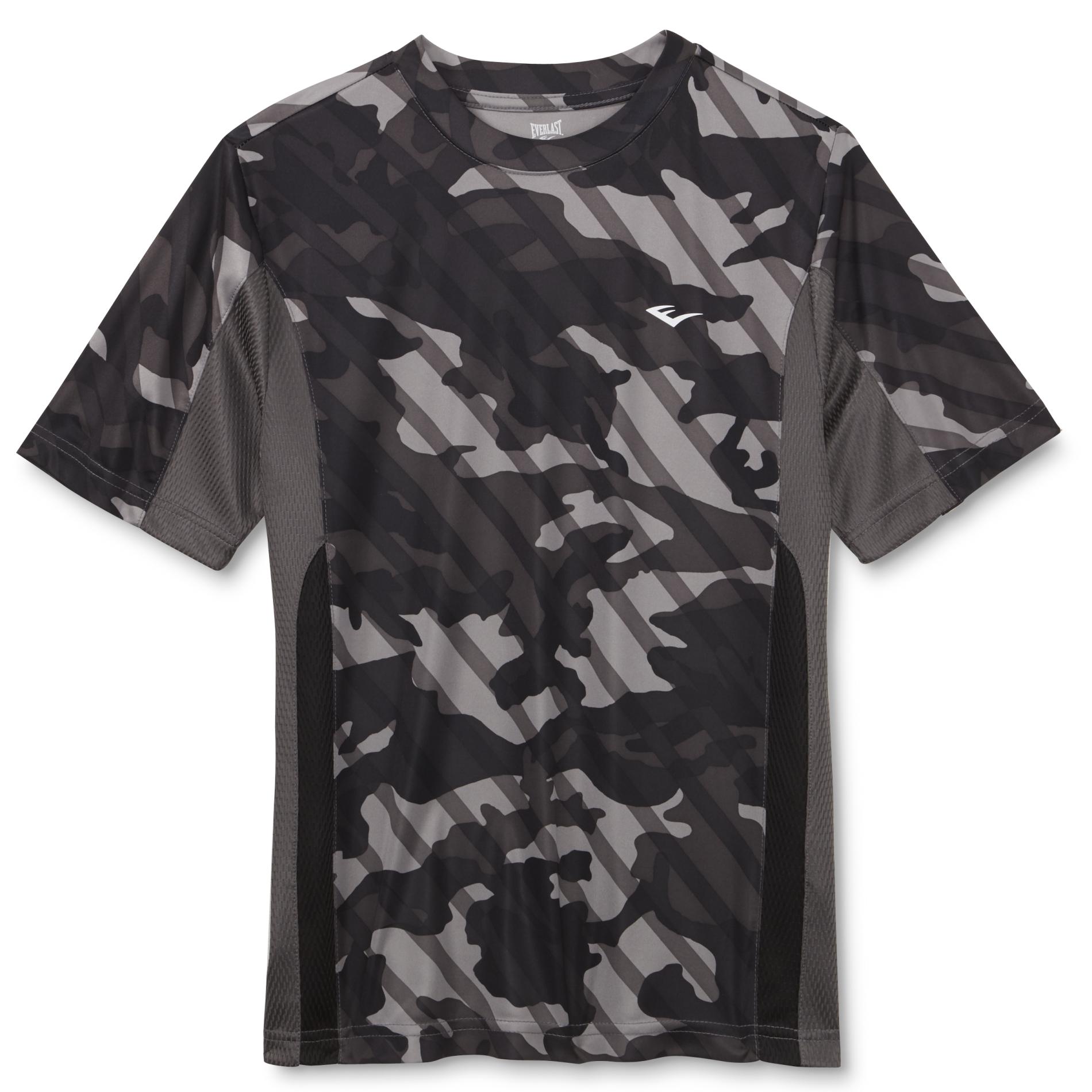 Everlast&reg; Boys' Home Run Short-Sleeve Athletic Shirt - Camouflage