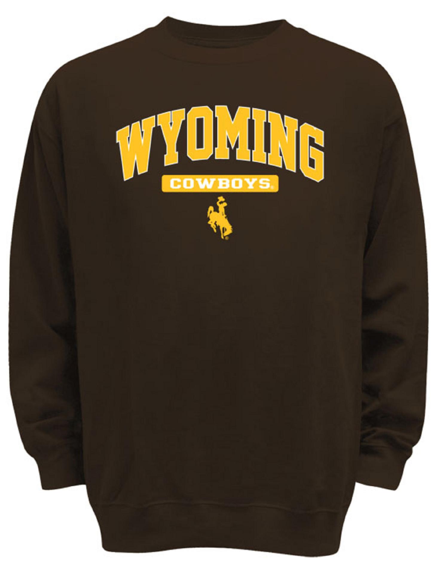 NCAA Men's Crew Neck Sweatshirt - Wyoming Cowboys