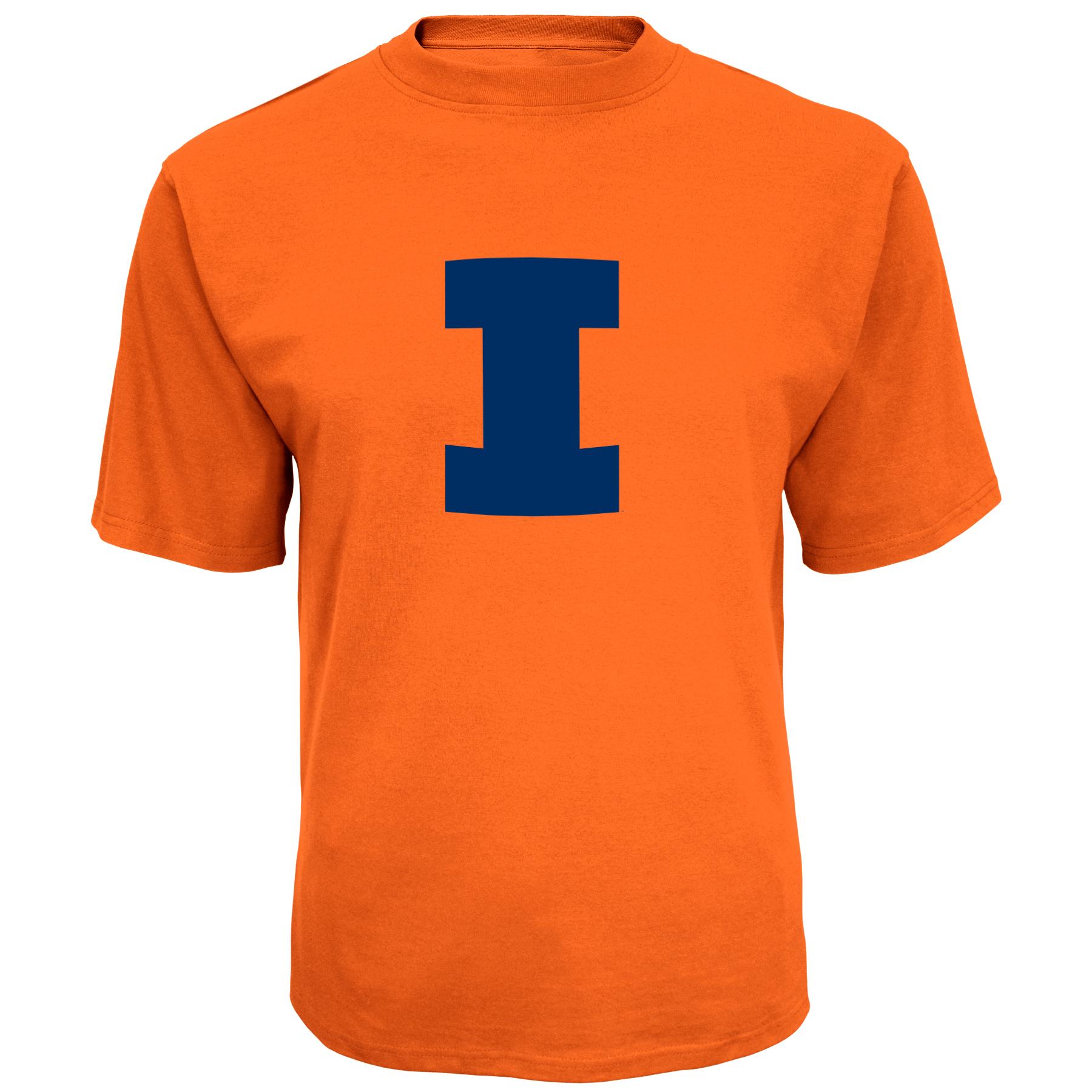 NCAA Men's Graphic T-Shirt - Illinois Fighting Illini