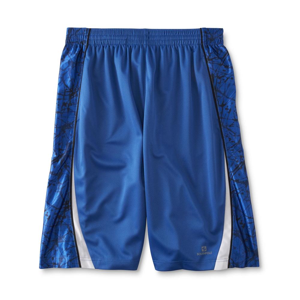 Southpole Young Men's Basketball Shorts - Abstract