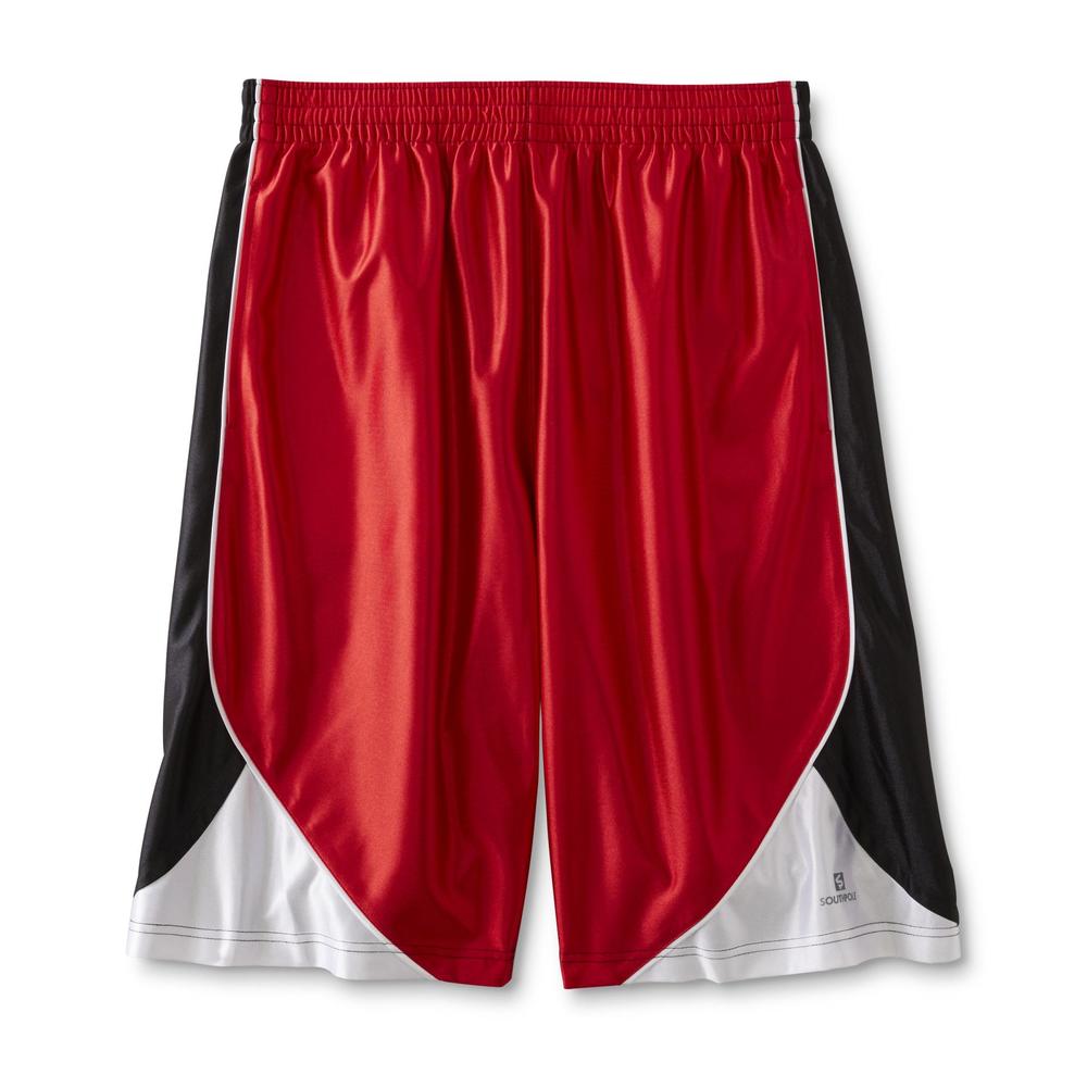 Southpole Young Men's Basketball Shorts - Colorblock