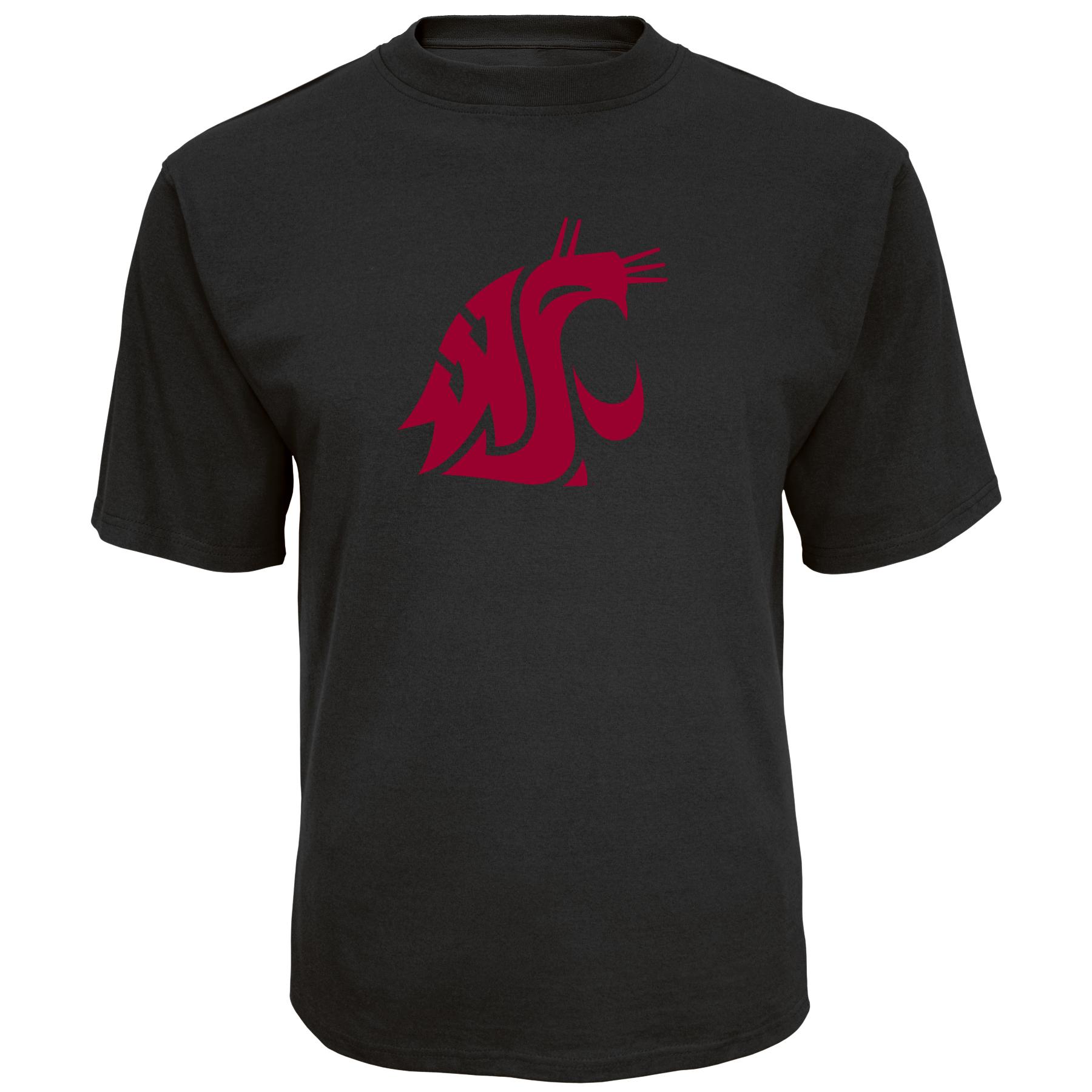 Ncaa Men's Big & Tall Graphic T-Shirt - Washington State Cougars, Size: 4XL Ncaa Men's Big & Tall Graphic T-Shirt - Washington State Cougars, Size: 4XL