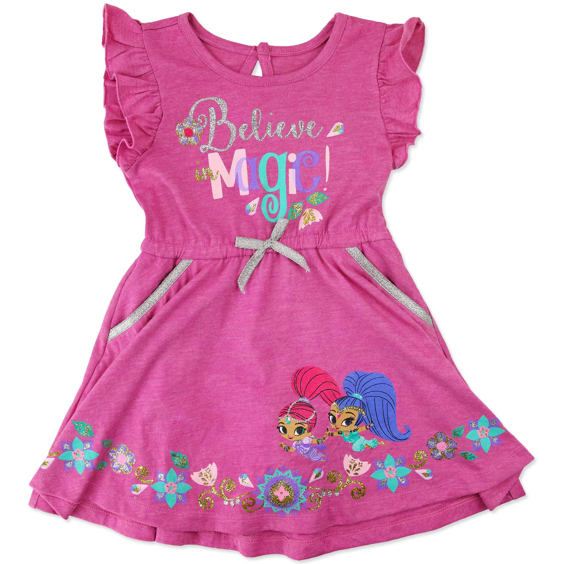 Nickelodeon Shimmer and Shine Toddler Girls' Dress