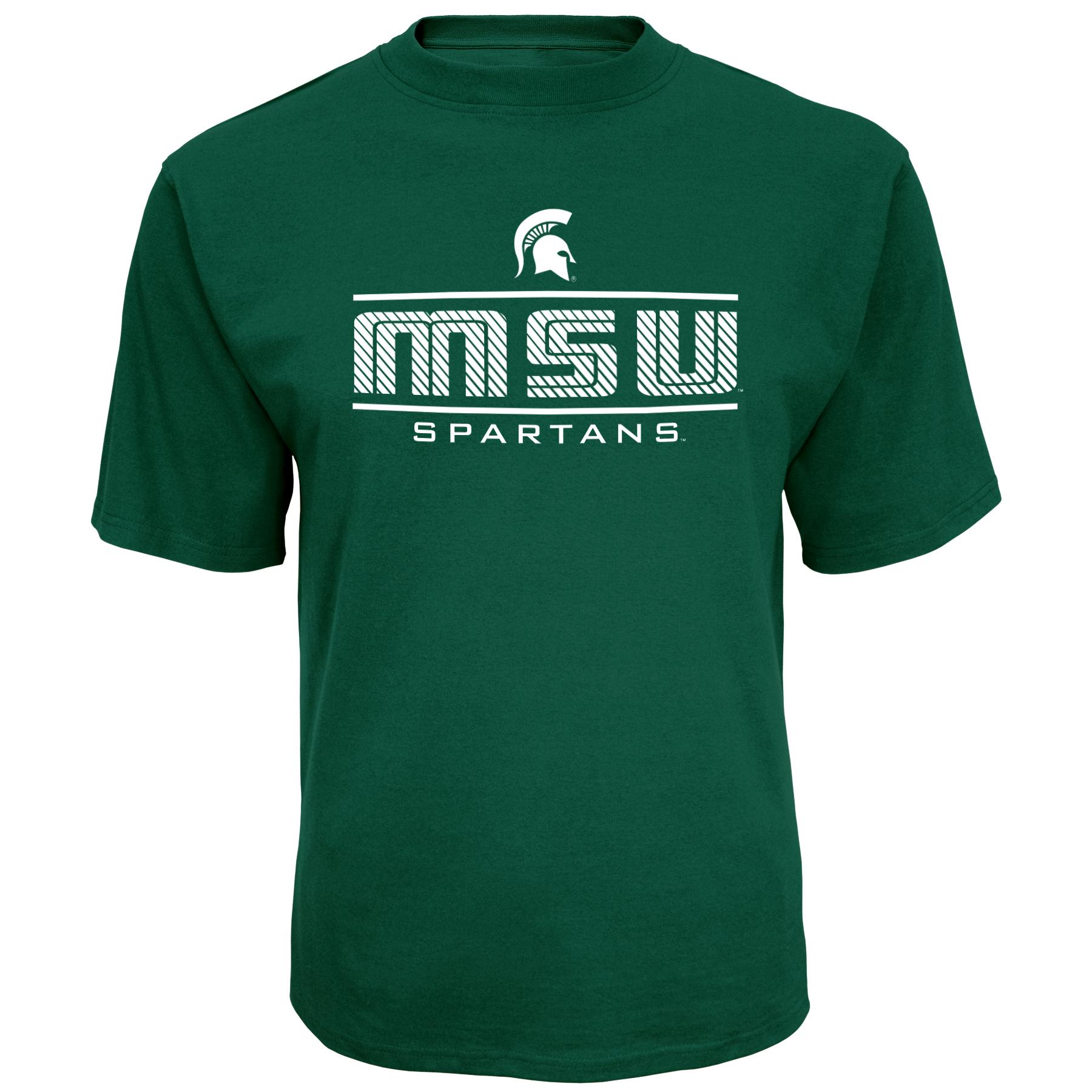 NCAA Men's Big & Tall Graphic T-Shirt - Michigan State Spartans