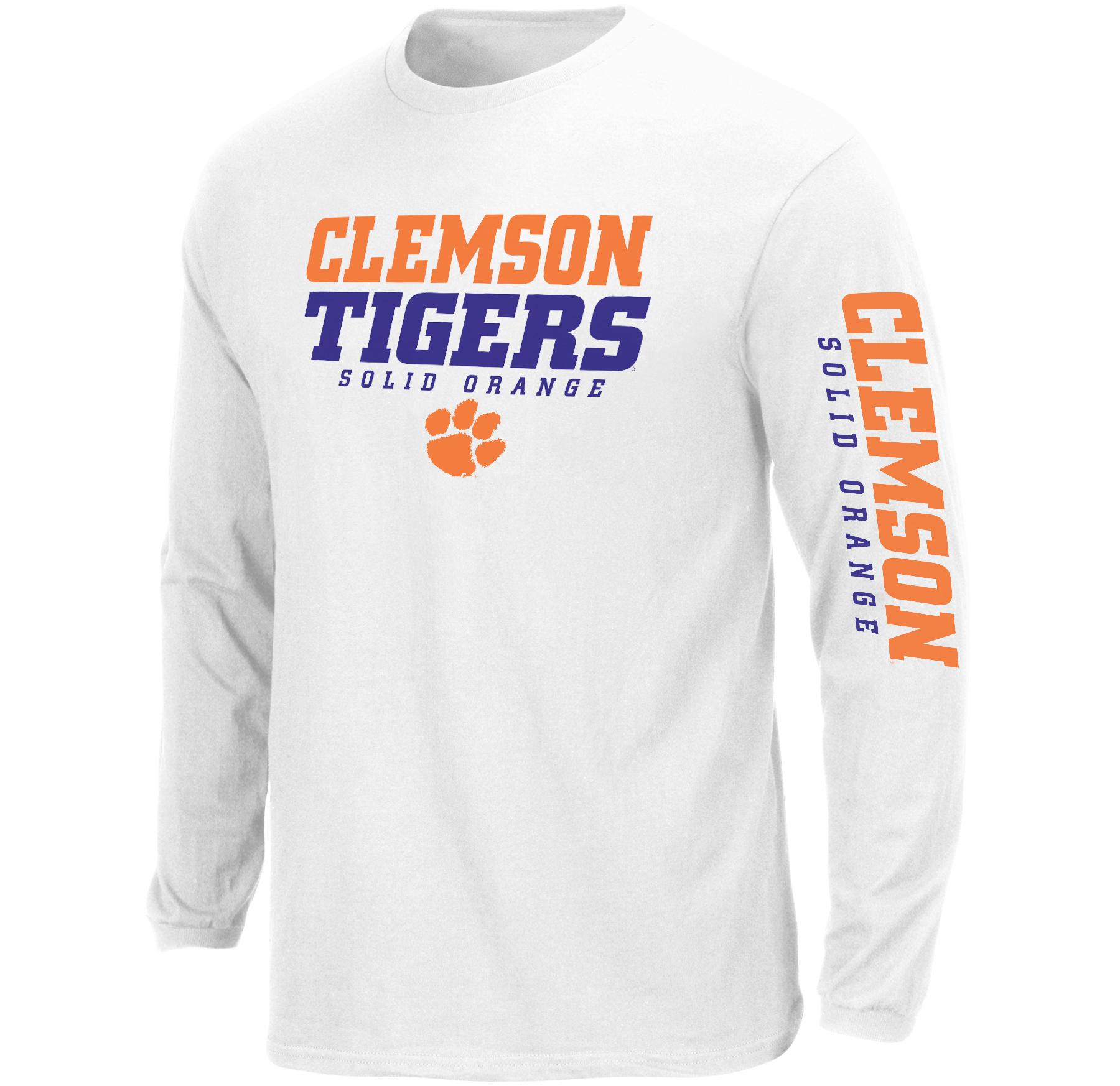 NCAA Men's Big & Tall Long-Sleeve T-Shirt - Clemson Tigers