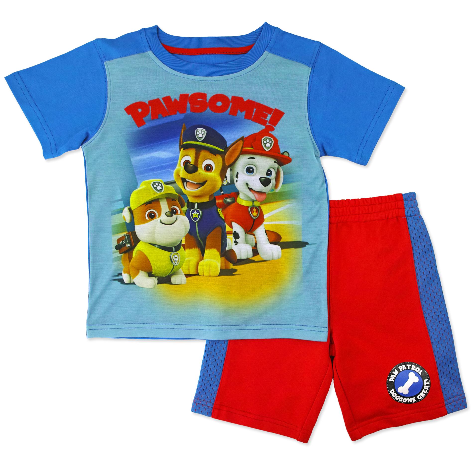 Nickelodeon PAW Patrol Infant & Toddler Boys' T-Shirt & Shorts