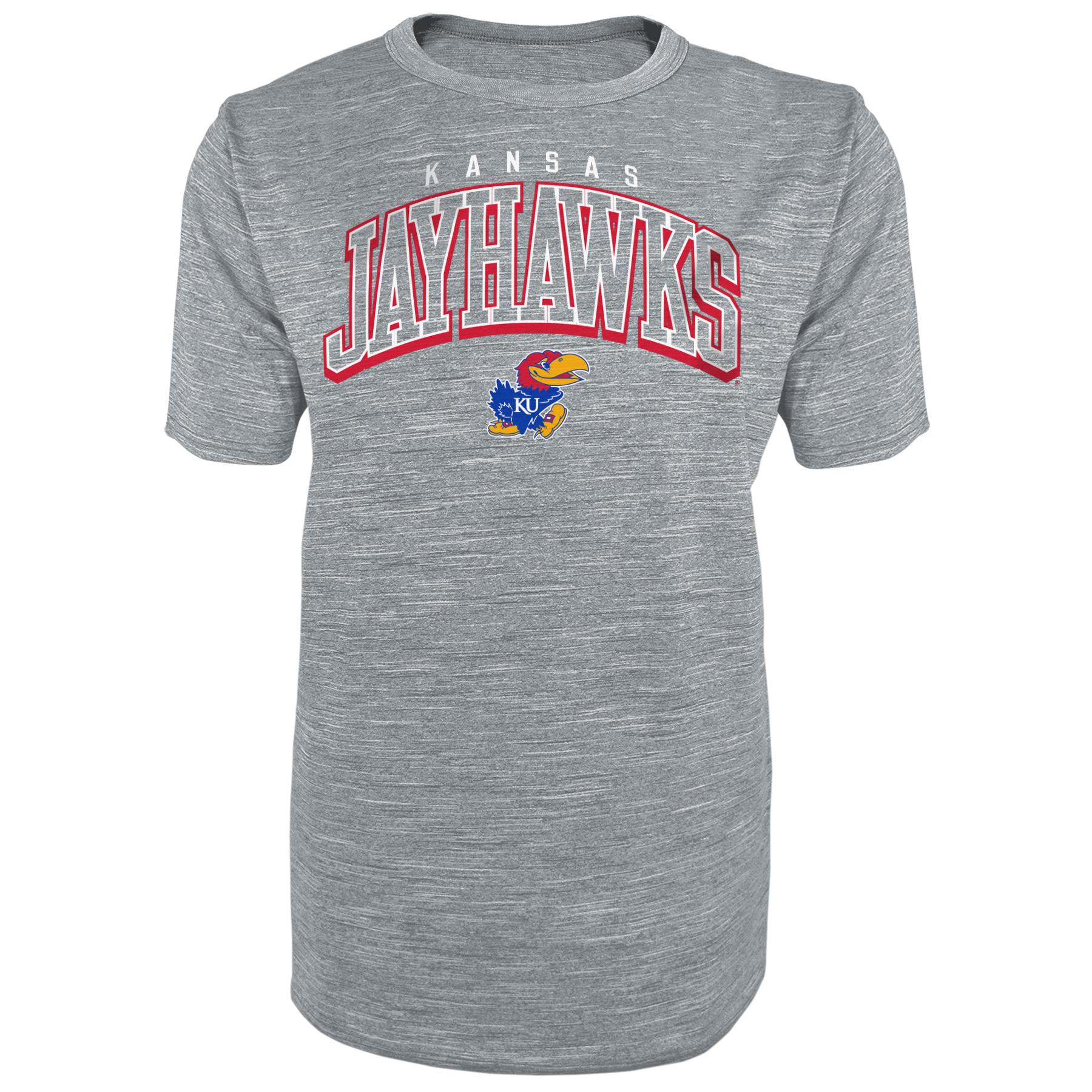 NCAA Men's Athletic T-Shirt - Kansas Jayhawks