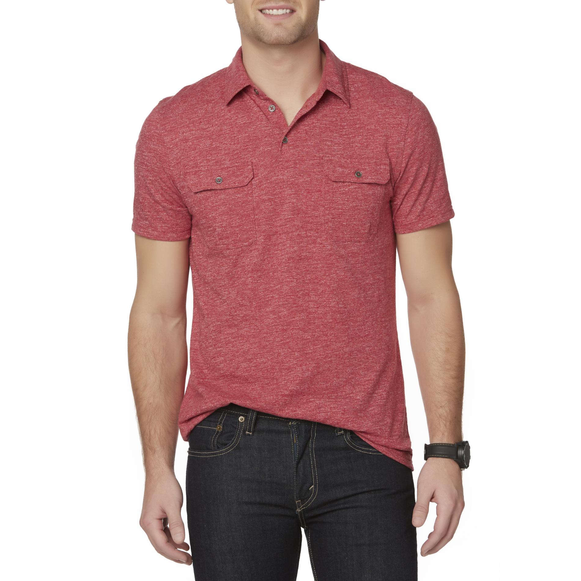 Structure Men's Short-Sleeve Shirt - Marled