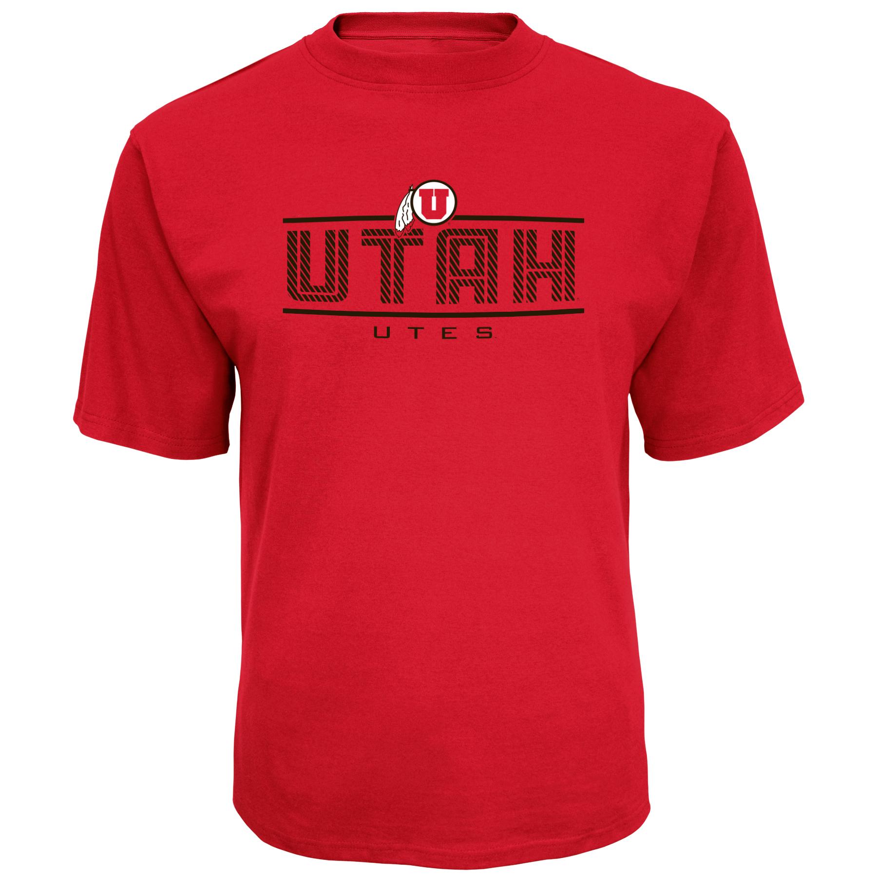 NCAA Men's Big & Tall Graphic T-Shirt - Utah Utes