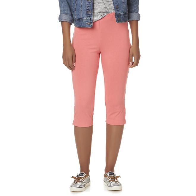 Basic Editions Women's Capri Leggings