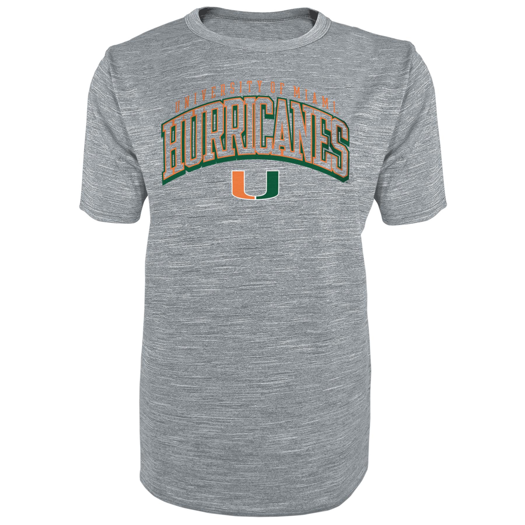 NCAA Men's Big & Tall Graphic T-Shirt - Miami Hurricanes