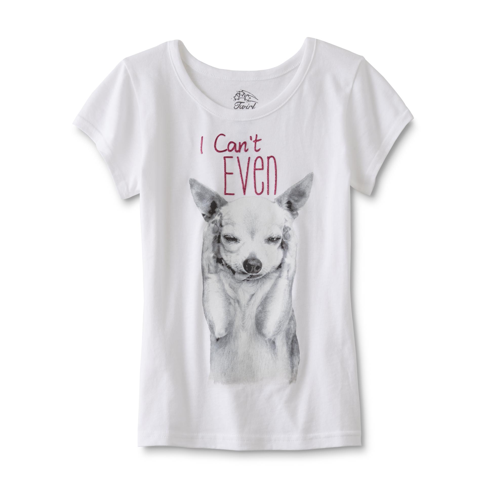 Girls' Graphic T-Shirt - I Can't Even