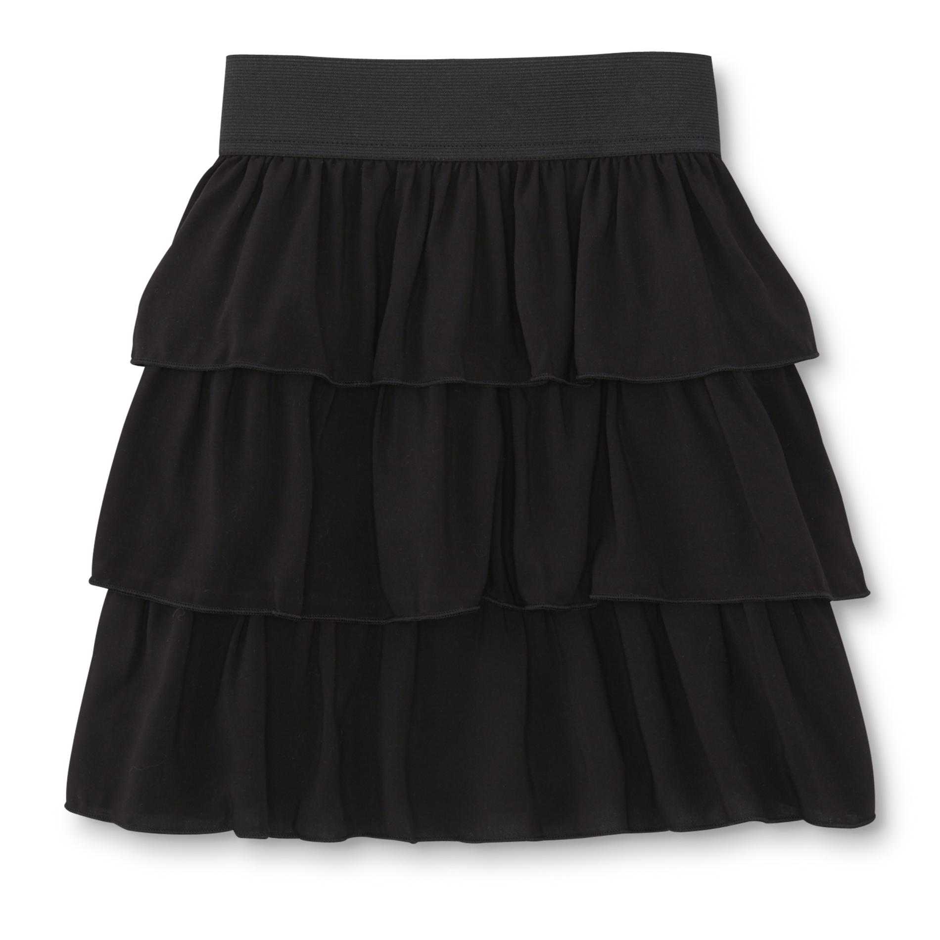 Amy's Closet Girls' Tiered Skirt