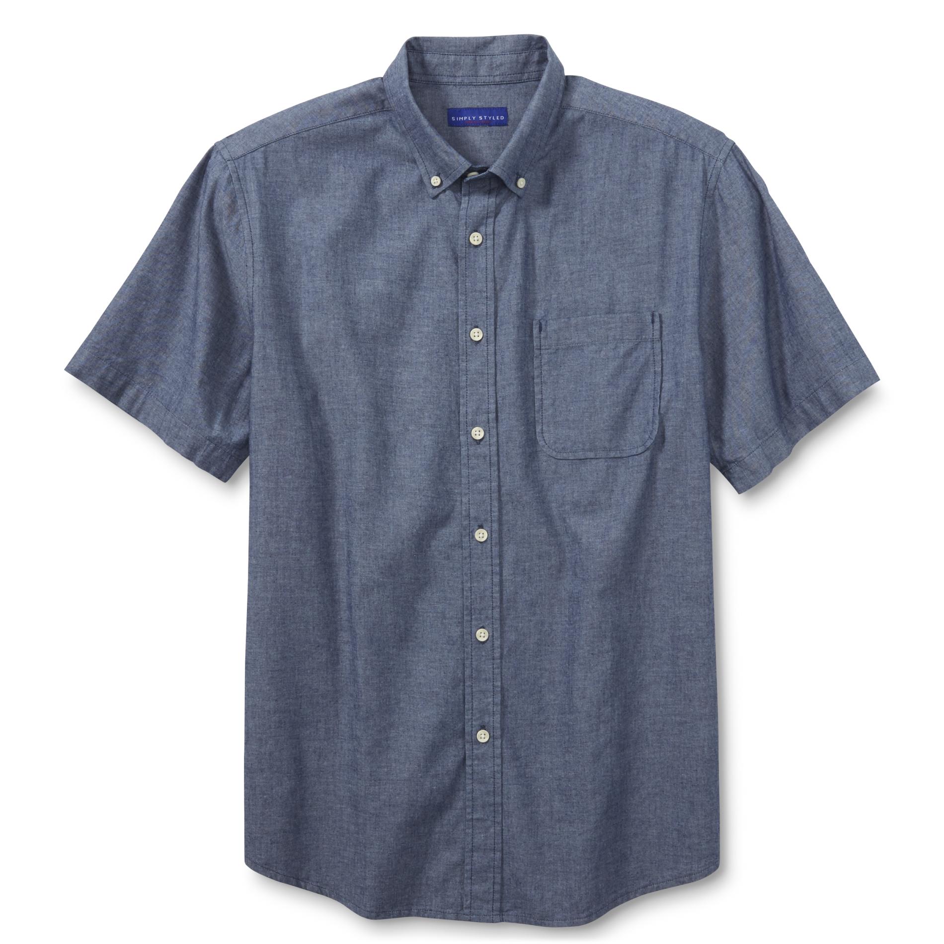 Simply Styled Men's Chambray Shirt