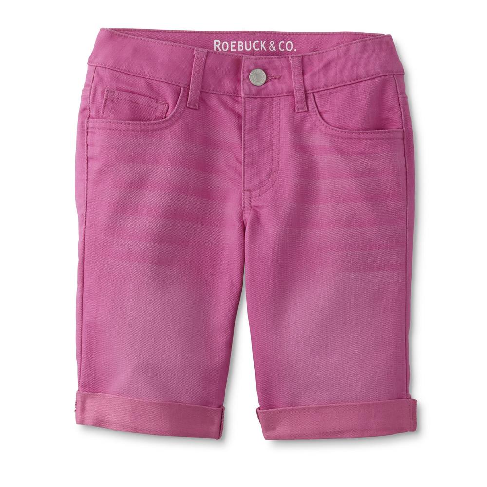 ROEBUCK & CO R1893 Girls' Bermuda Jean Shorts