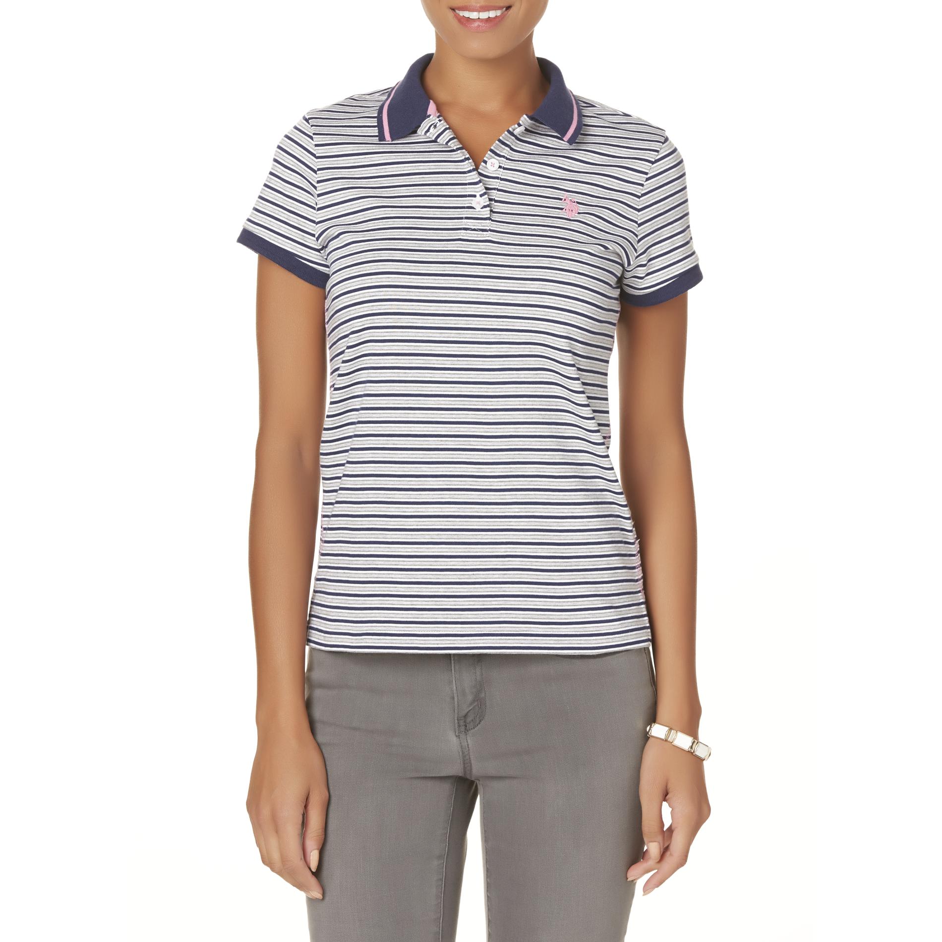 U.S. Polo Assn. Women's Polo Shirt - Striped