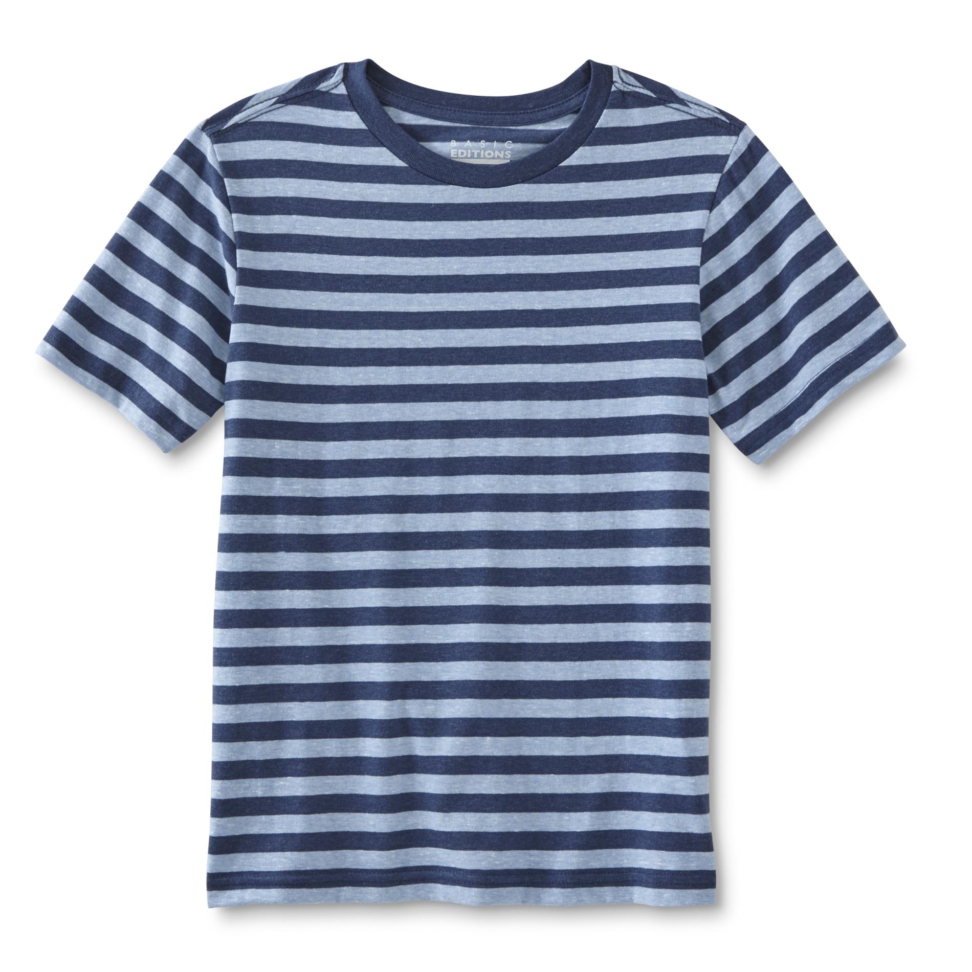 Basic Editions Boys' Short-Sleeve T-Shirt - Striped
