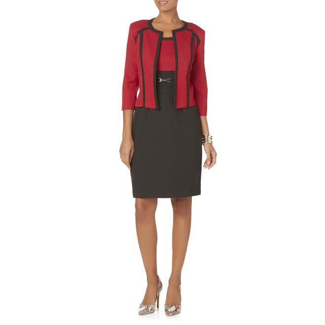 Studio 1 Women's Jacket & Dress Colorblock