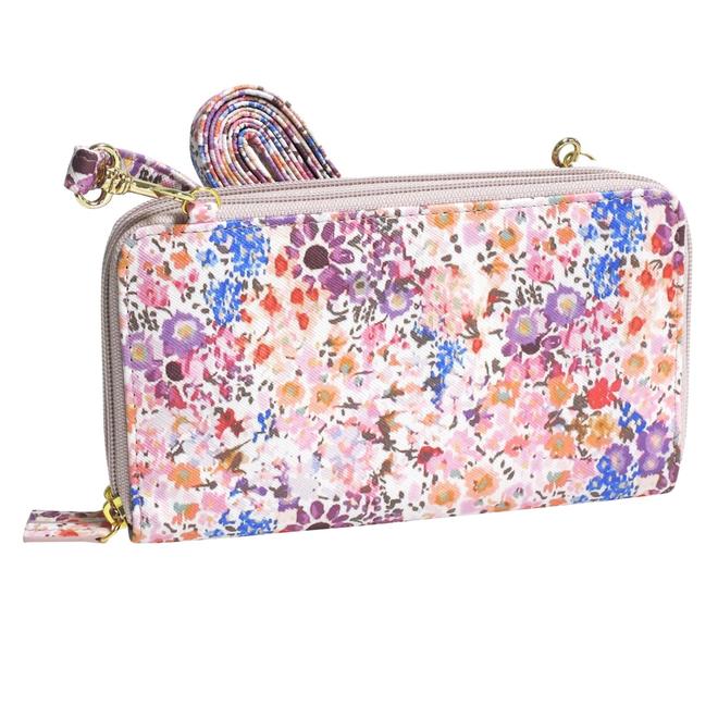 Buxton Women's Clutch Wallet Floral