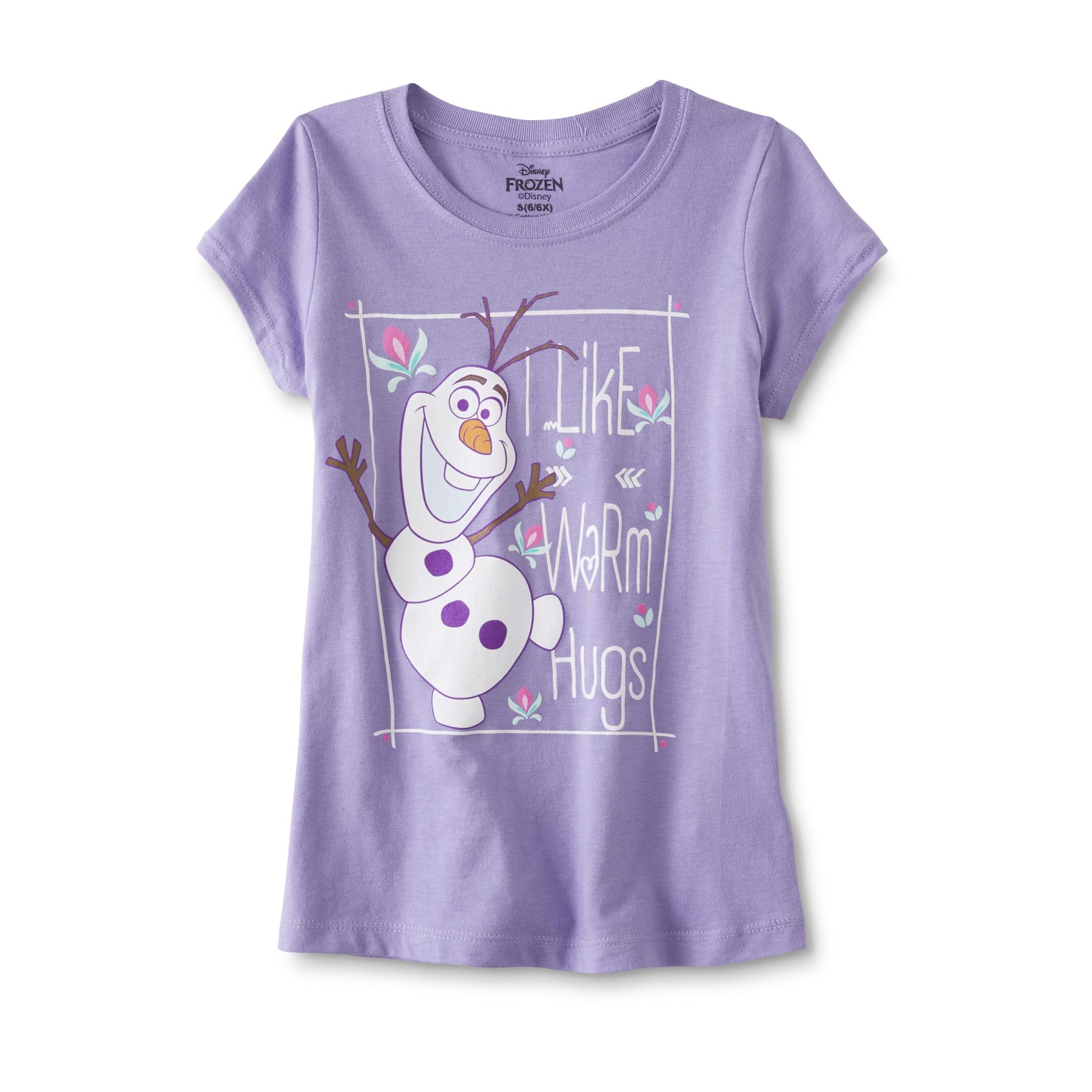 Disney Frozen Girls' Graphic T-Shirt - Olaf