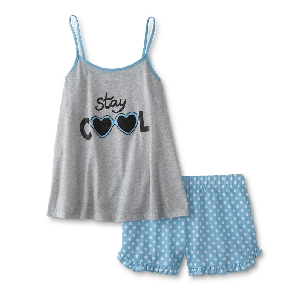 Joe Boxer Girls' Pajama Camisole & Shorts - Stay Cool