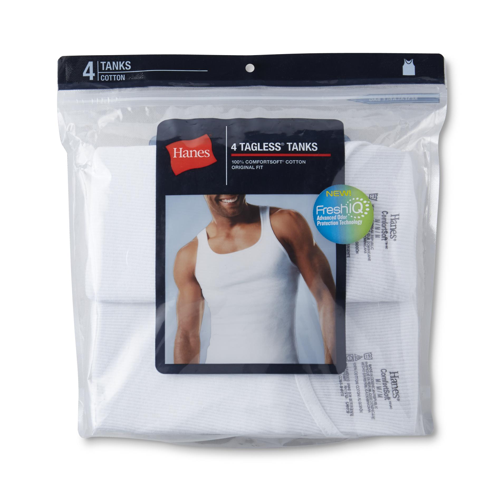 Hanes Men's 4-Pack Tank Tops