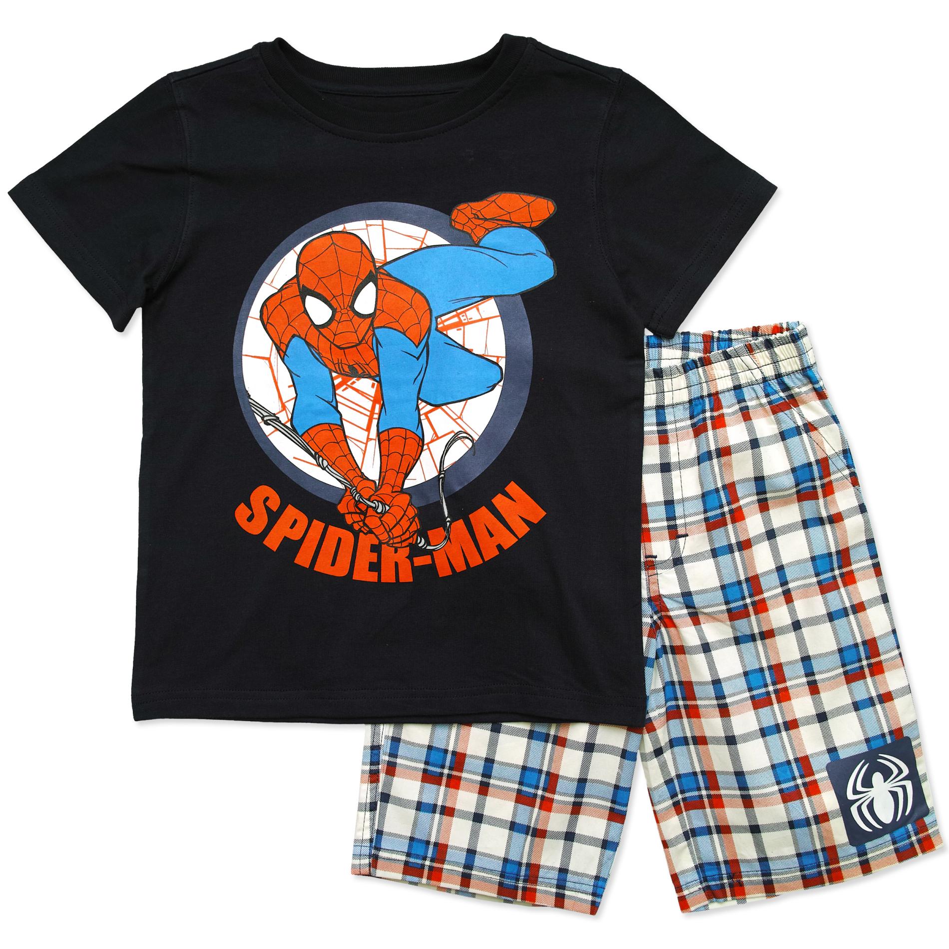 Marvel Spider-Man Boys' T-Shirt & Shorts
