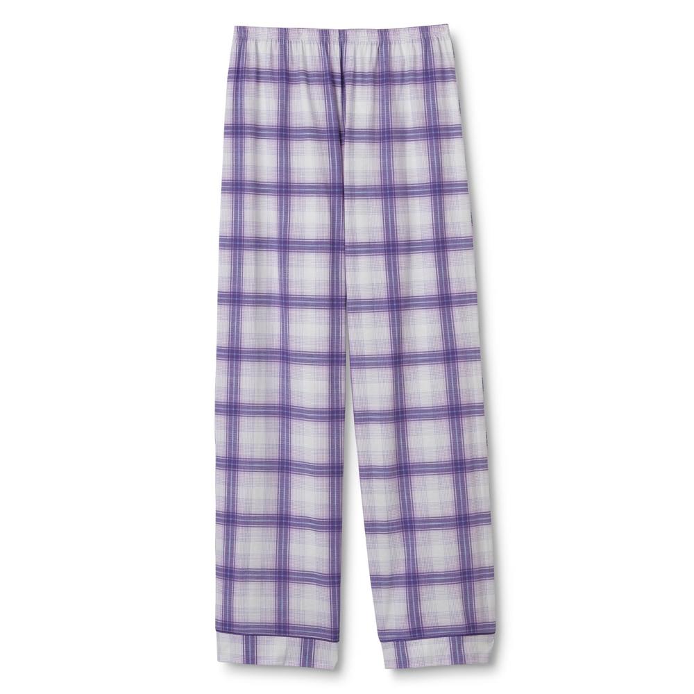 Laura Scott Women's Pajama Shirt & Pants - Plaid