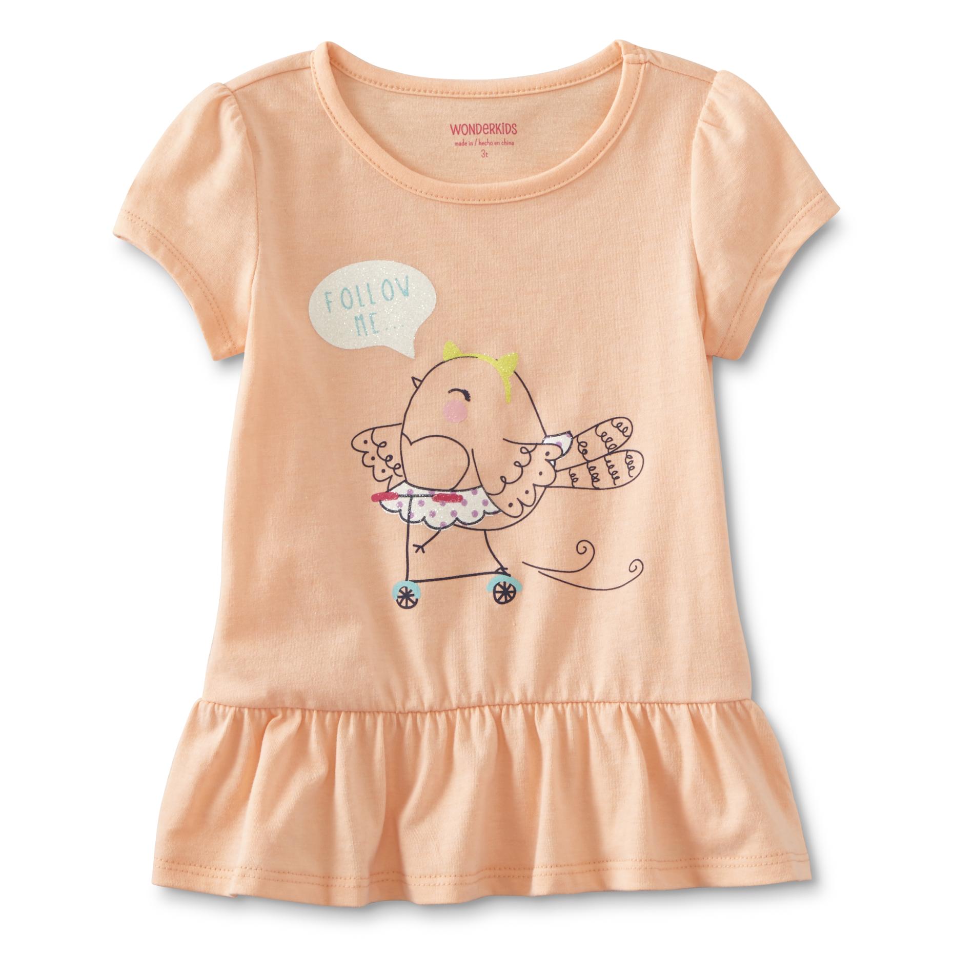 WonderKids Infant & Toddler Girls' Graphic T-Shirt - Bird
