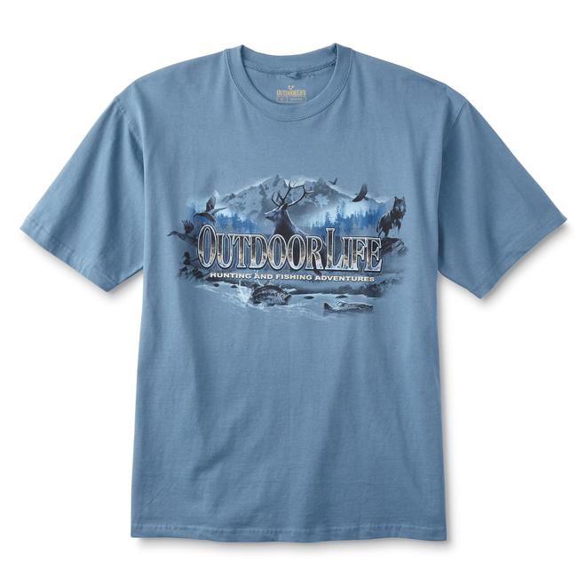 Outdoor Life Men's Graphic TShirt Hunting & Fishing