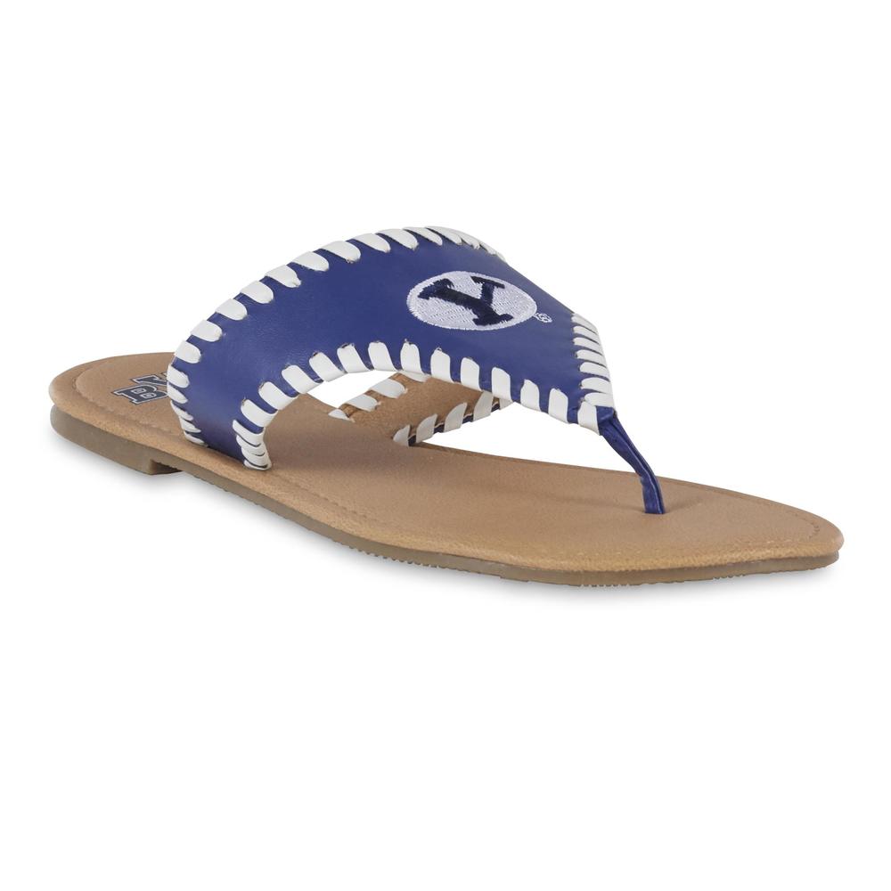 NCAA Women's Brigham Young Cougars Thong Sandal