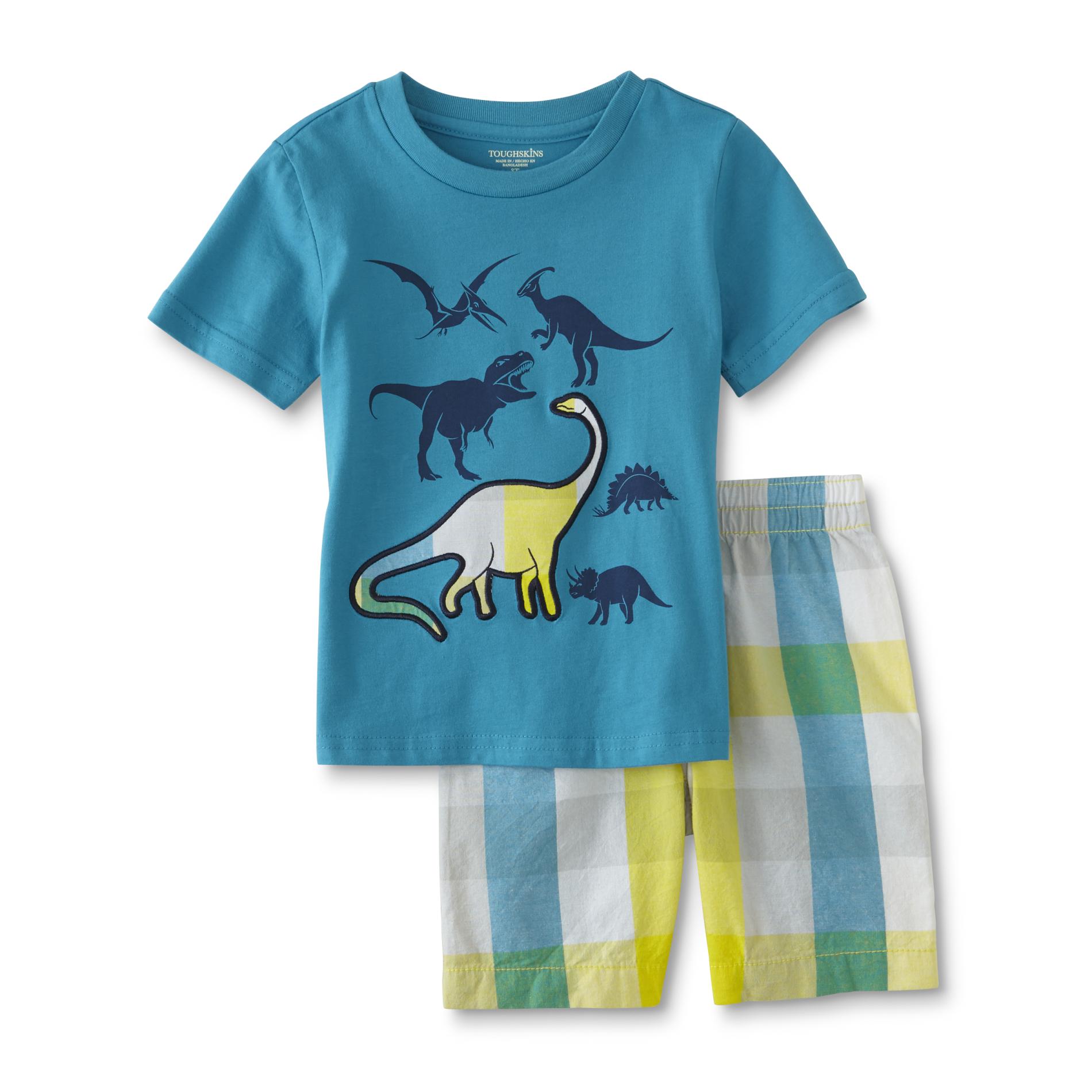 Toughskins Infant & Toddler Boys' T-Shirt & Shorts - Dinosaurs