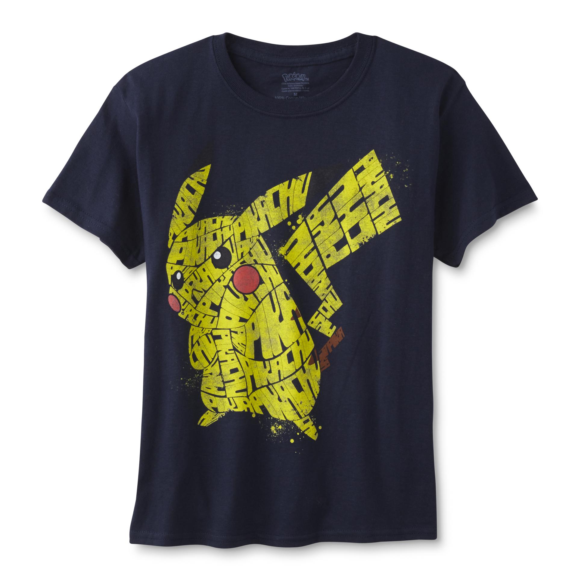 Nintendo Pokemon Boys' Graphic T-Shirt - Pikachu