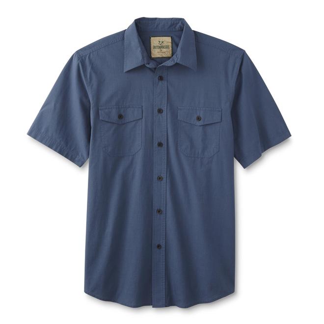 Outdoor Life Men's Ripstop Button-Front Shirt