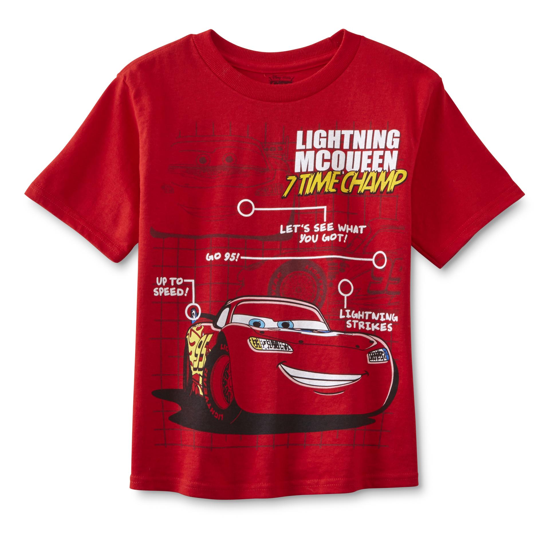 Disney Cars Boys' Graphic T-Shirt - Lightning McQueen