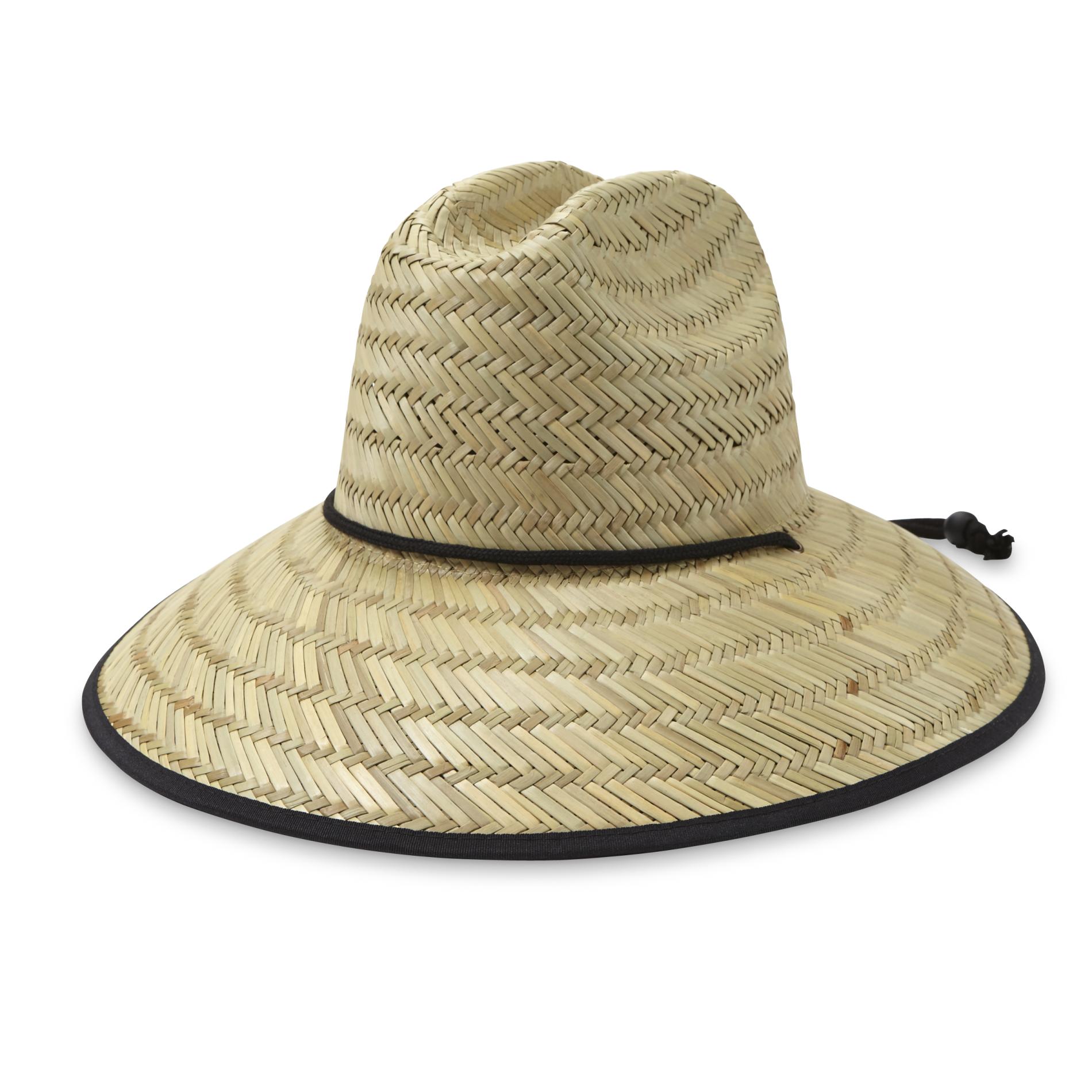 Men's Straw Lifeguard Hat