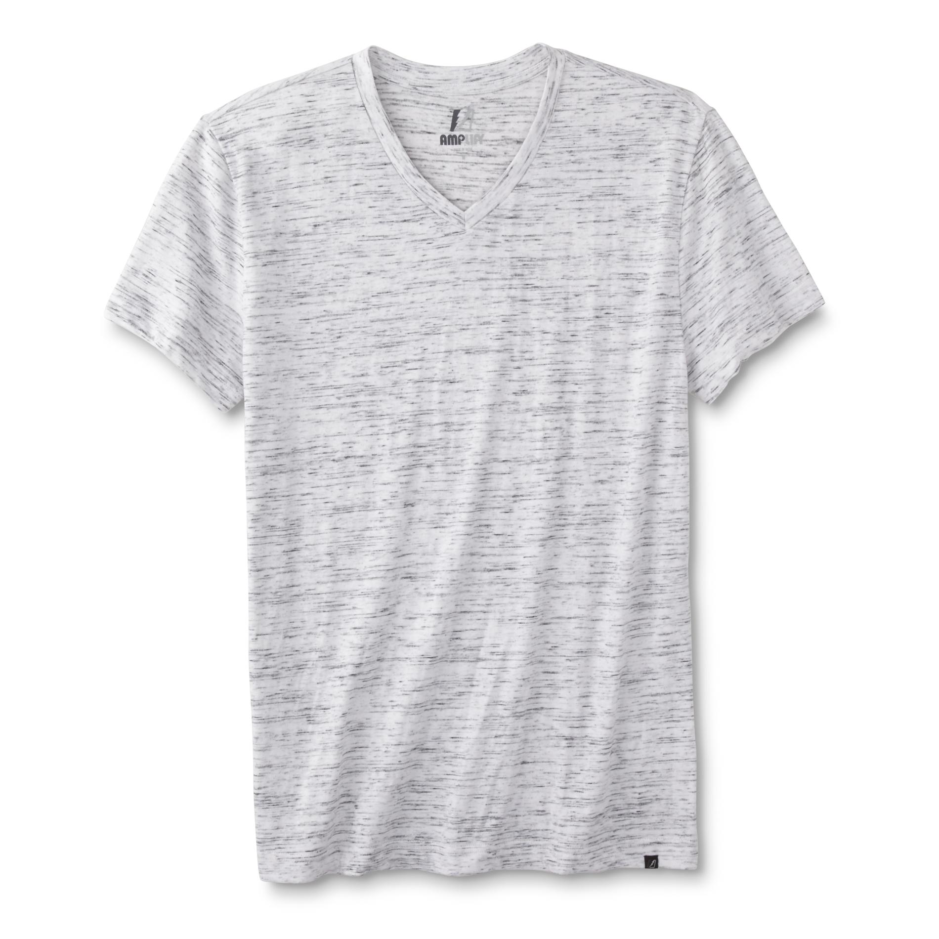 Amplify Young Men's V-Neck T-Shirt - Space-Dyed