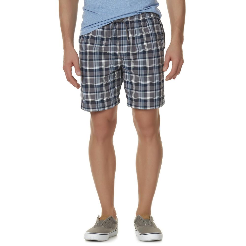 Basic Editions Men's Shorts Plaid