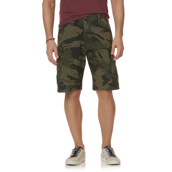 Wrangler Men's Relaxed Fit Cargo Shorts - Camouflage