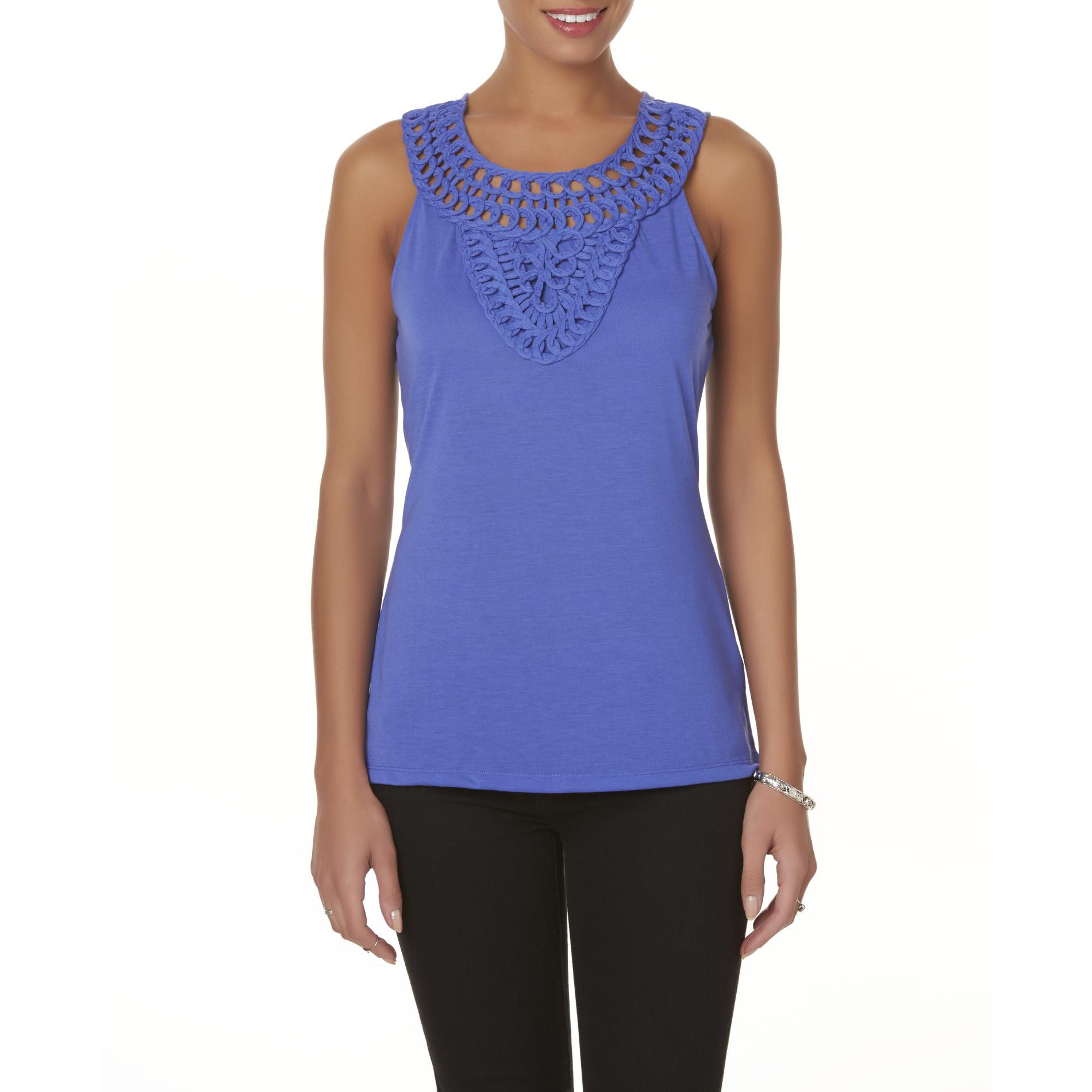 Simply Styled Women's Embellished Tank Top