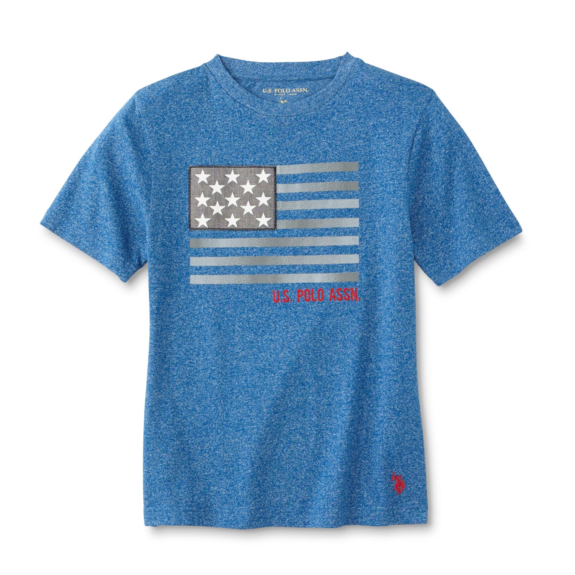 U.S. Polo Assn. Boys' Graphic T-Shirt - American Flag
