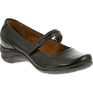 Hush Puppies Women's Epic Leather Mary Jane Shoe - Black